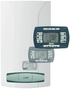 Газовый котел BAXI Nuvola3 Comfort 280 i двухконтурный атмосферный со встроенным бойлером 60 л