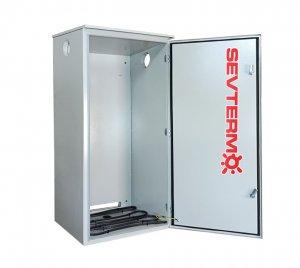 Термобокс Sevtermo ТНР-1.9-30.160 для наружного (уличного) размещения газового настенного котла Baxi Eco Life 24 кВт (-15 ℃ *)
